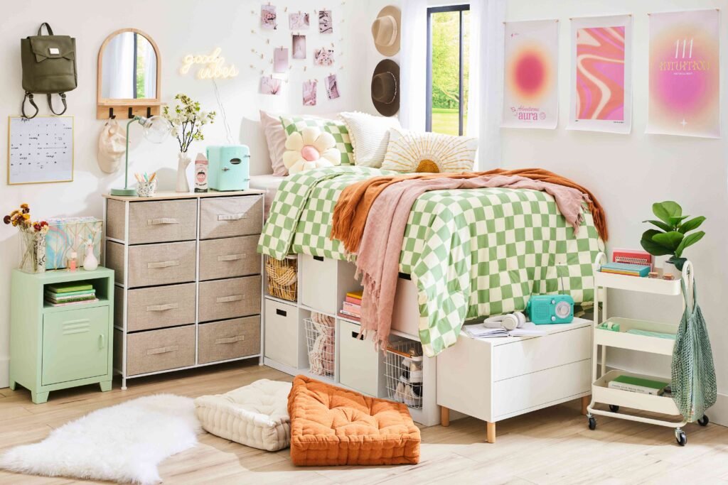 Small Dorm Room Organization Ideas & Tips Small Dorm Room Organization