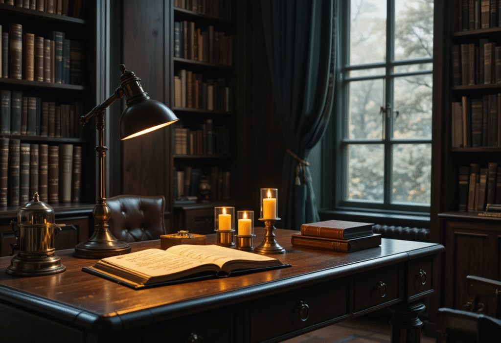 Dark Academia Aesthetic Room Ideas