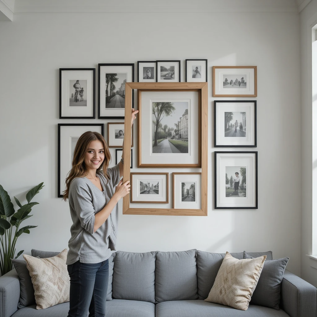 DIY TikTok Gallery Wall