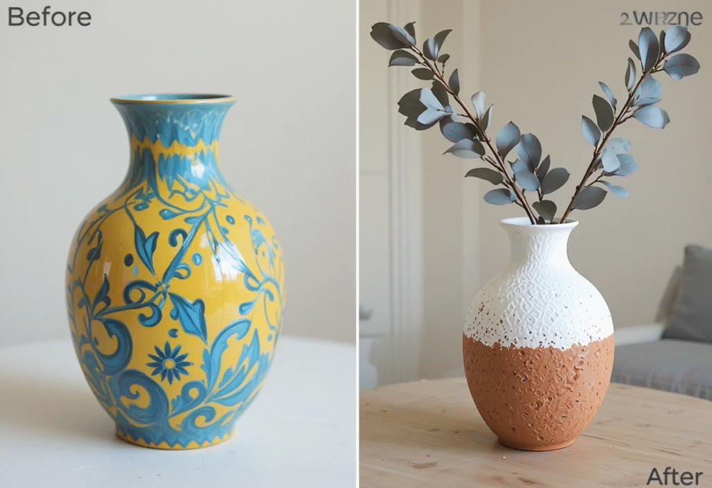 Thrift Store Decor Before and Afters