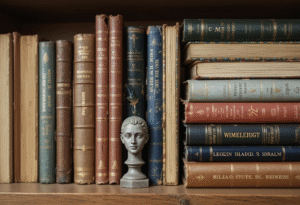 Style a Dark Academia Bookshelf 