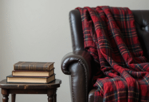 Dark Academia Living Room Design