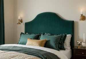 Dark Green and Gold Room Aesthetic