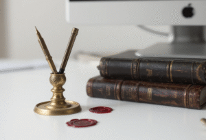 The Essential Dark Academia Office Setup: 10 Hacks for a Scholarly, Productive Space Essential Dark Academia Office Setup