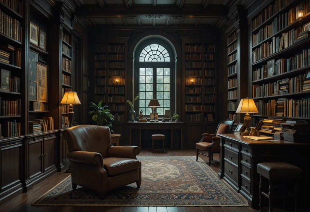 Dark Academia Decor Ideas for Timeless Vintage Spaces Dark Academia Decor Ideas